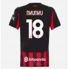 Damen Fußballbekleidung AC Milan Christopher Nkunku #18 Heimtrikot 2025-26 Kurzarm
